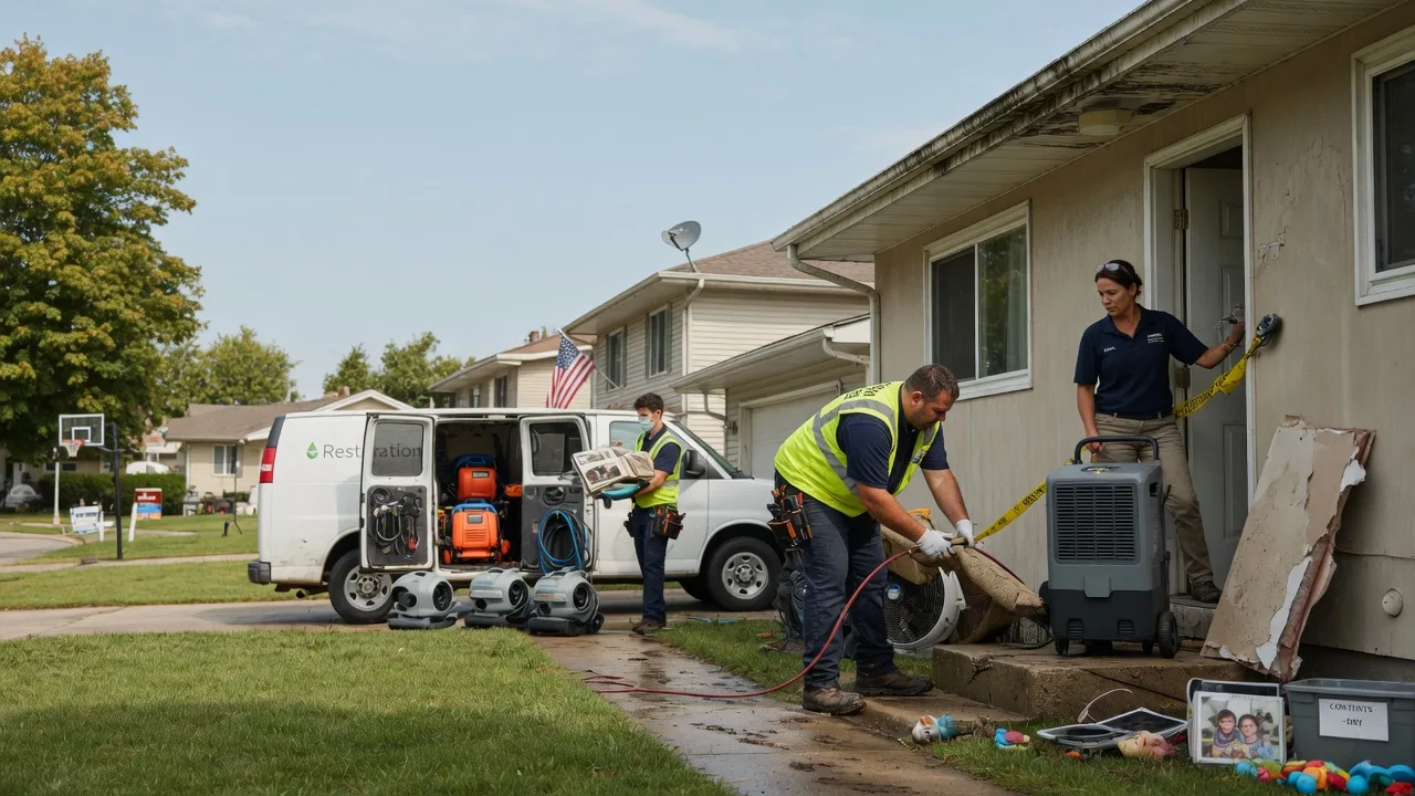 Water Damage Restoration in Franklin, MN near me